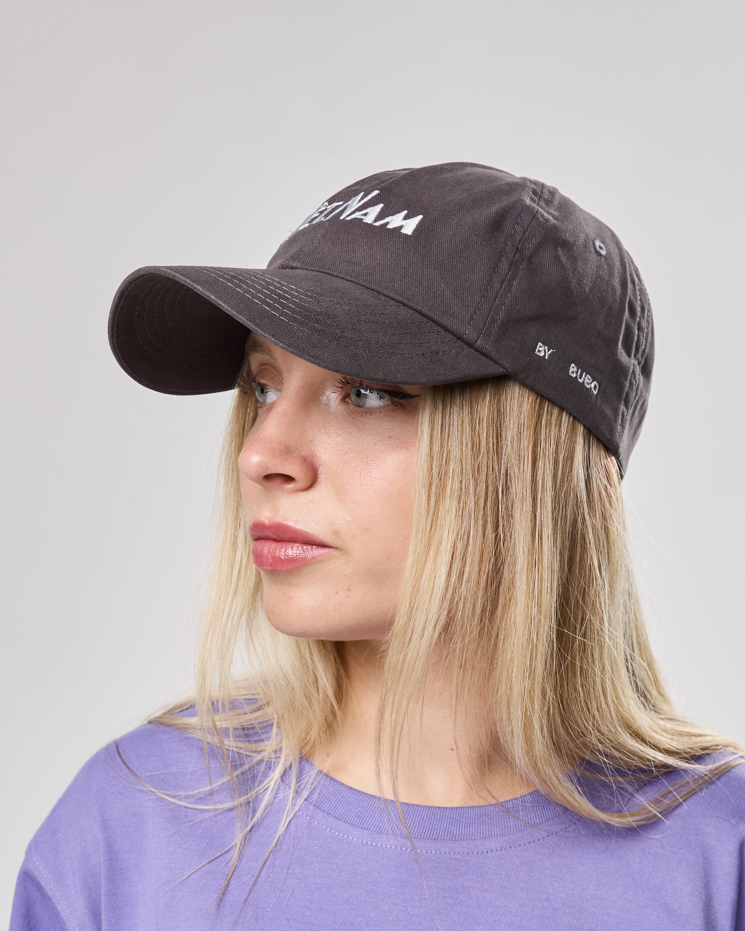 Šiltovka VIETNAM sivá