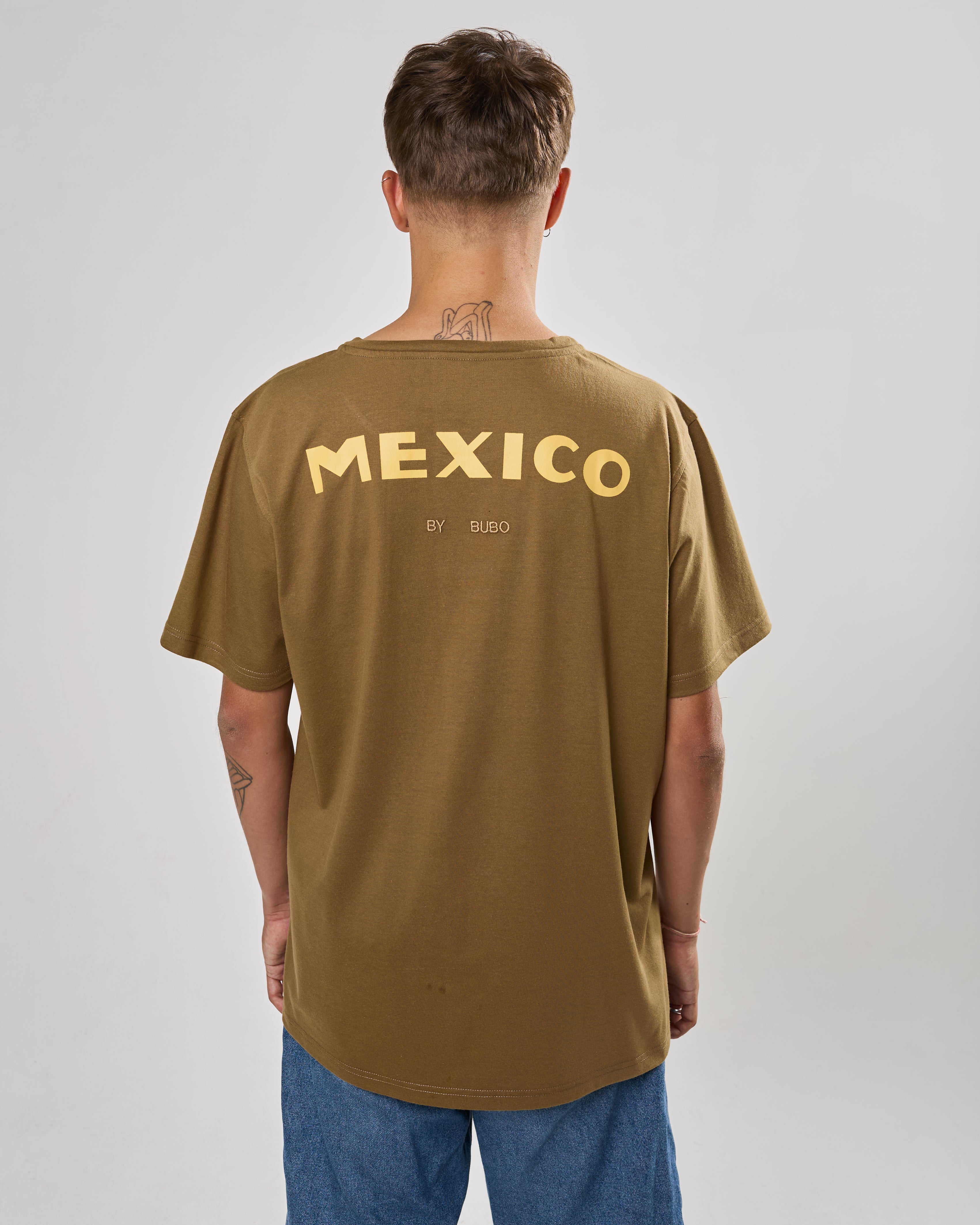 Tričko MEXICO Águila svetlo hnedá