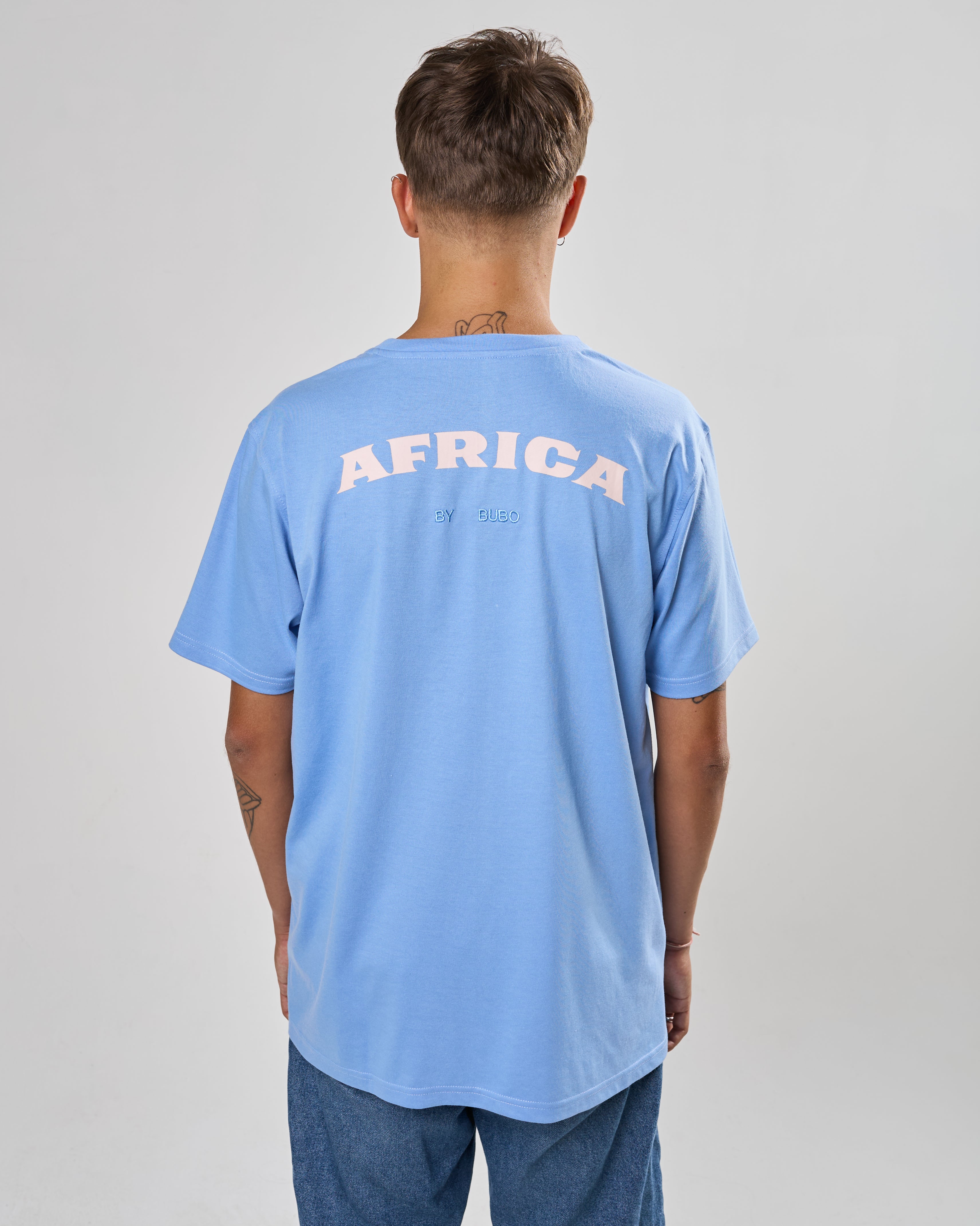 Tričko AFRICA Safari svetlo modrá