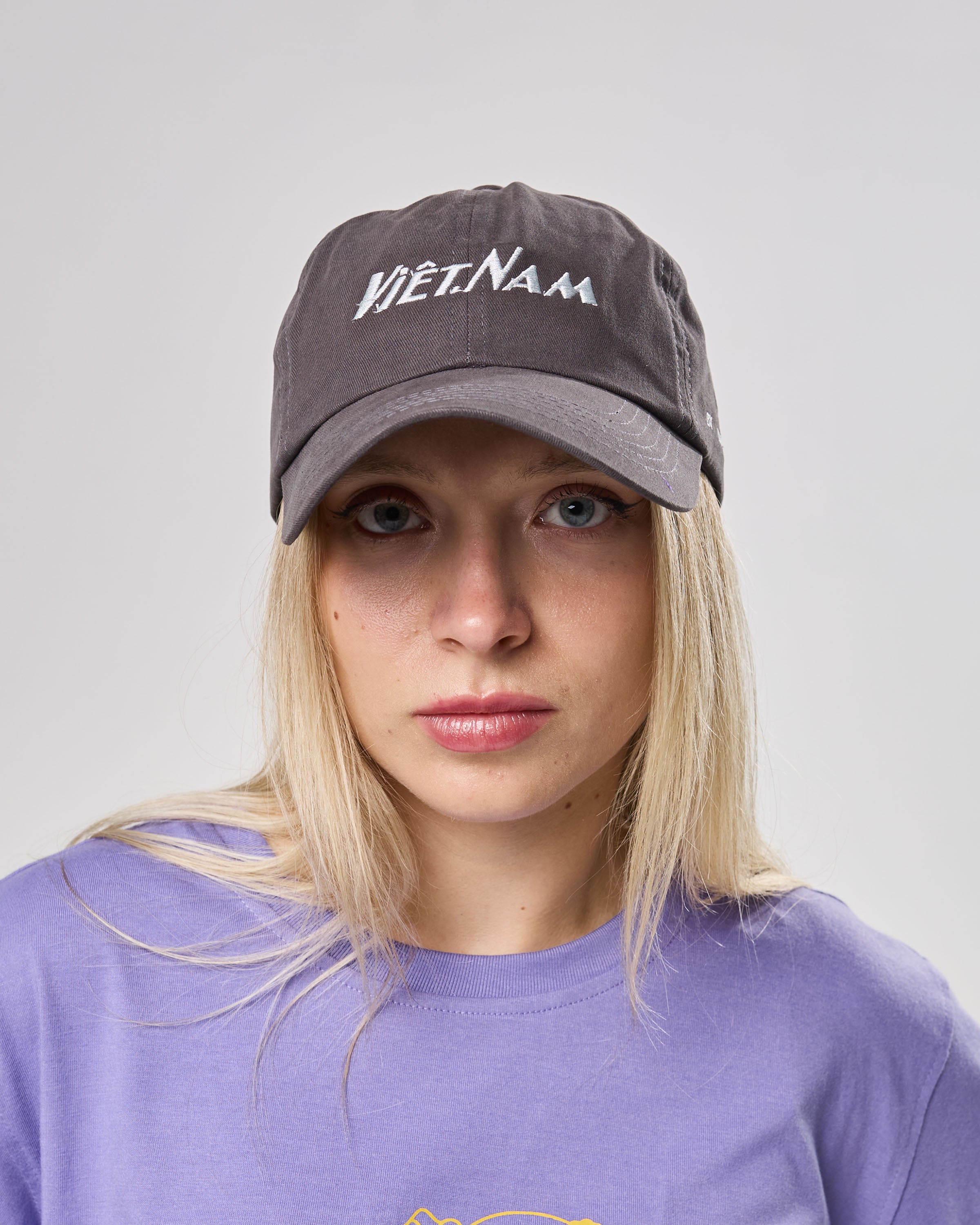 Šiltovka VIETNAM sivá