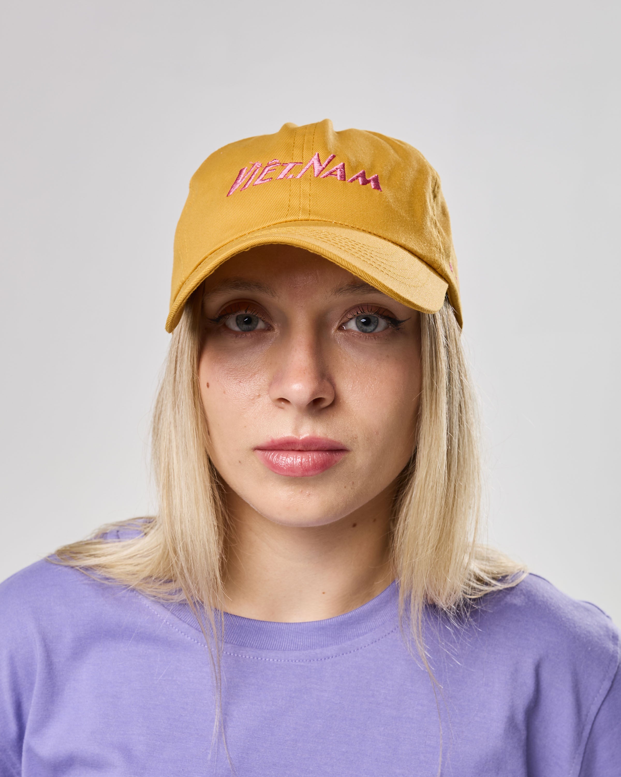 Šiltovka VIETNAM okrová