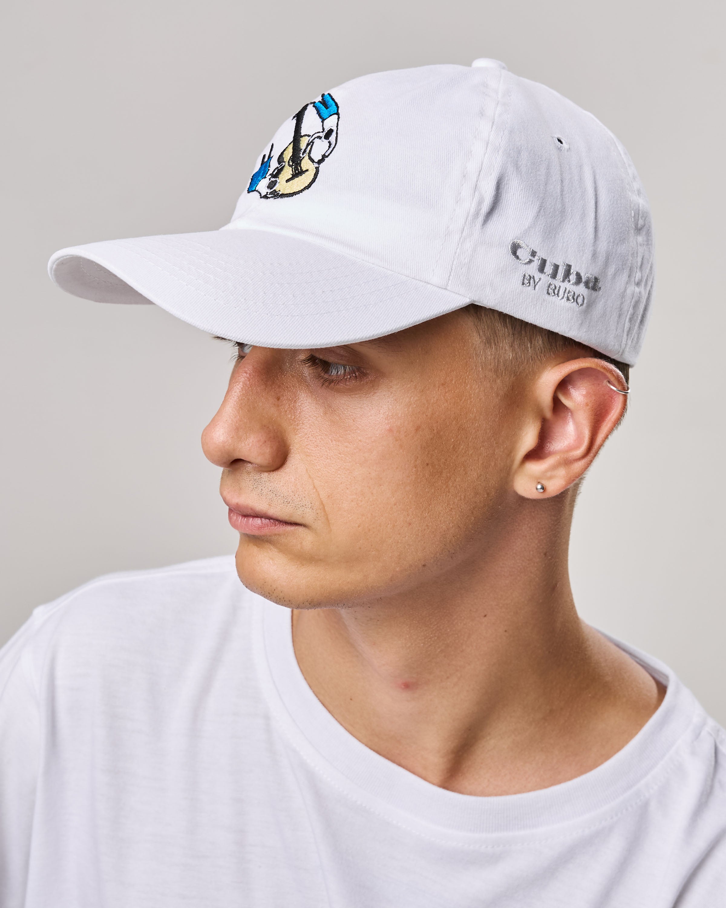 Šiltovka CUBA fiesta biela