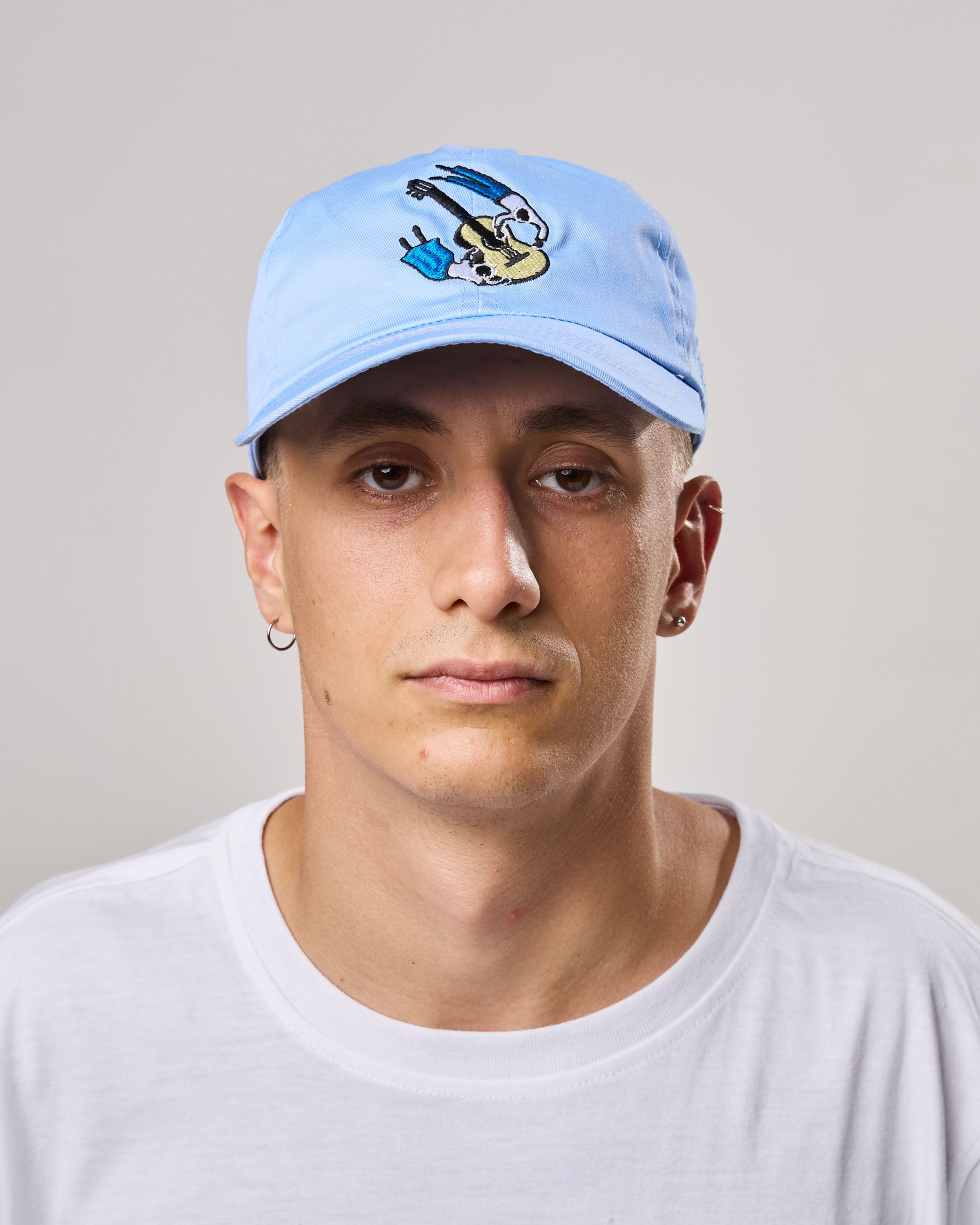 Šiltovka CUBA fiesta svetlo modrá