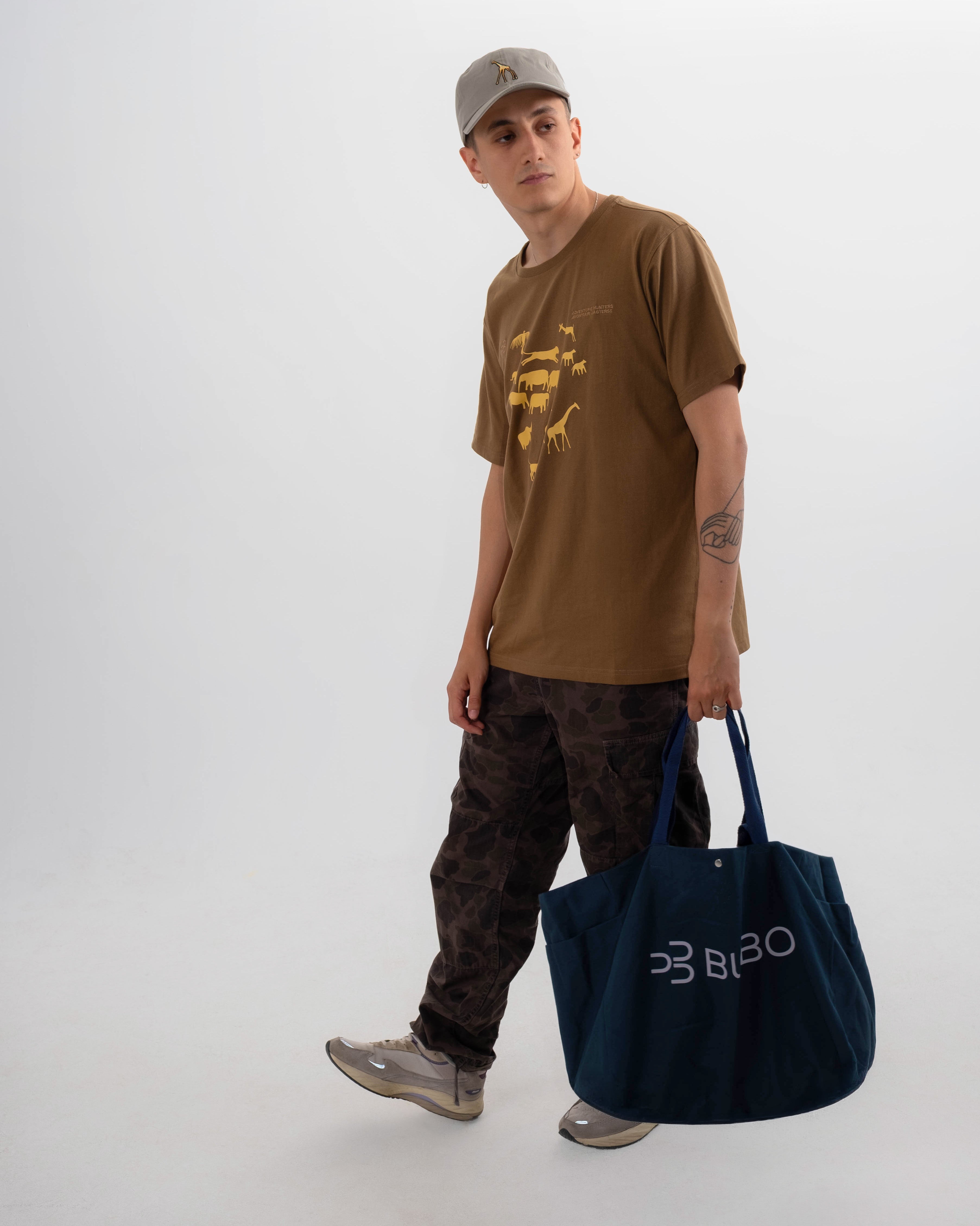 Plátená taška BUBO modrá
