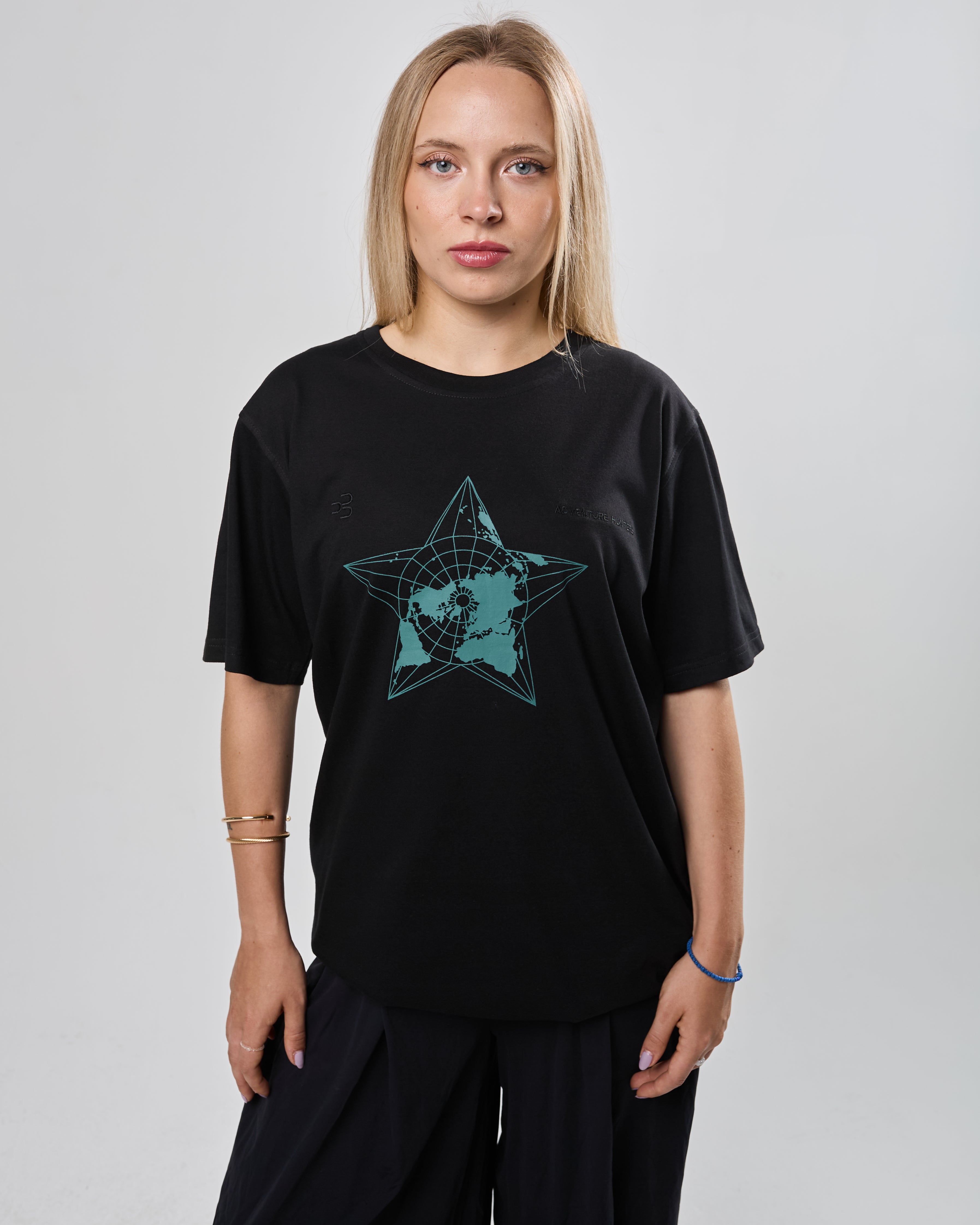 Tričko EXPEDITION star čierna