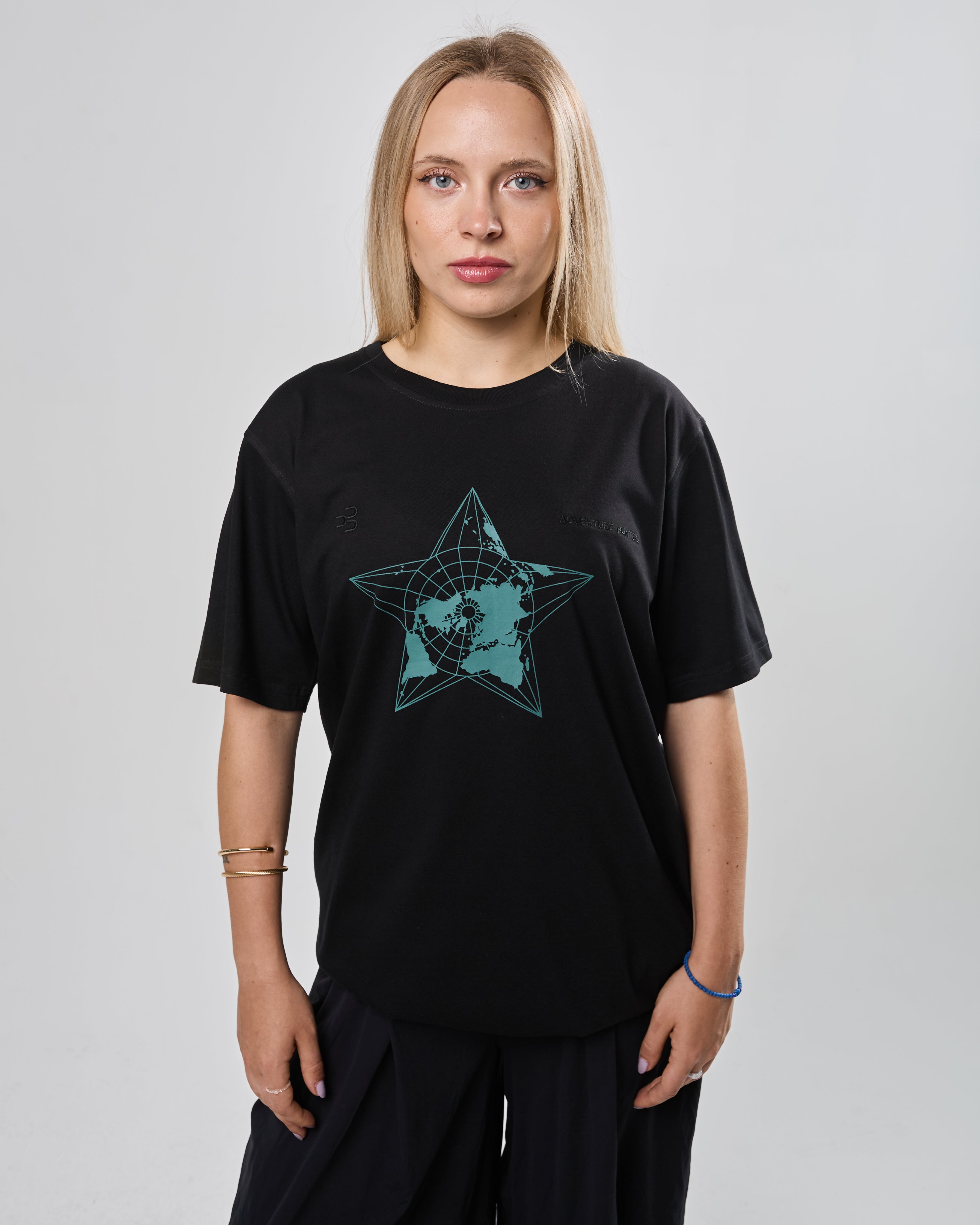 Tričko EXPEDITION star čierna