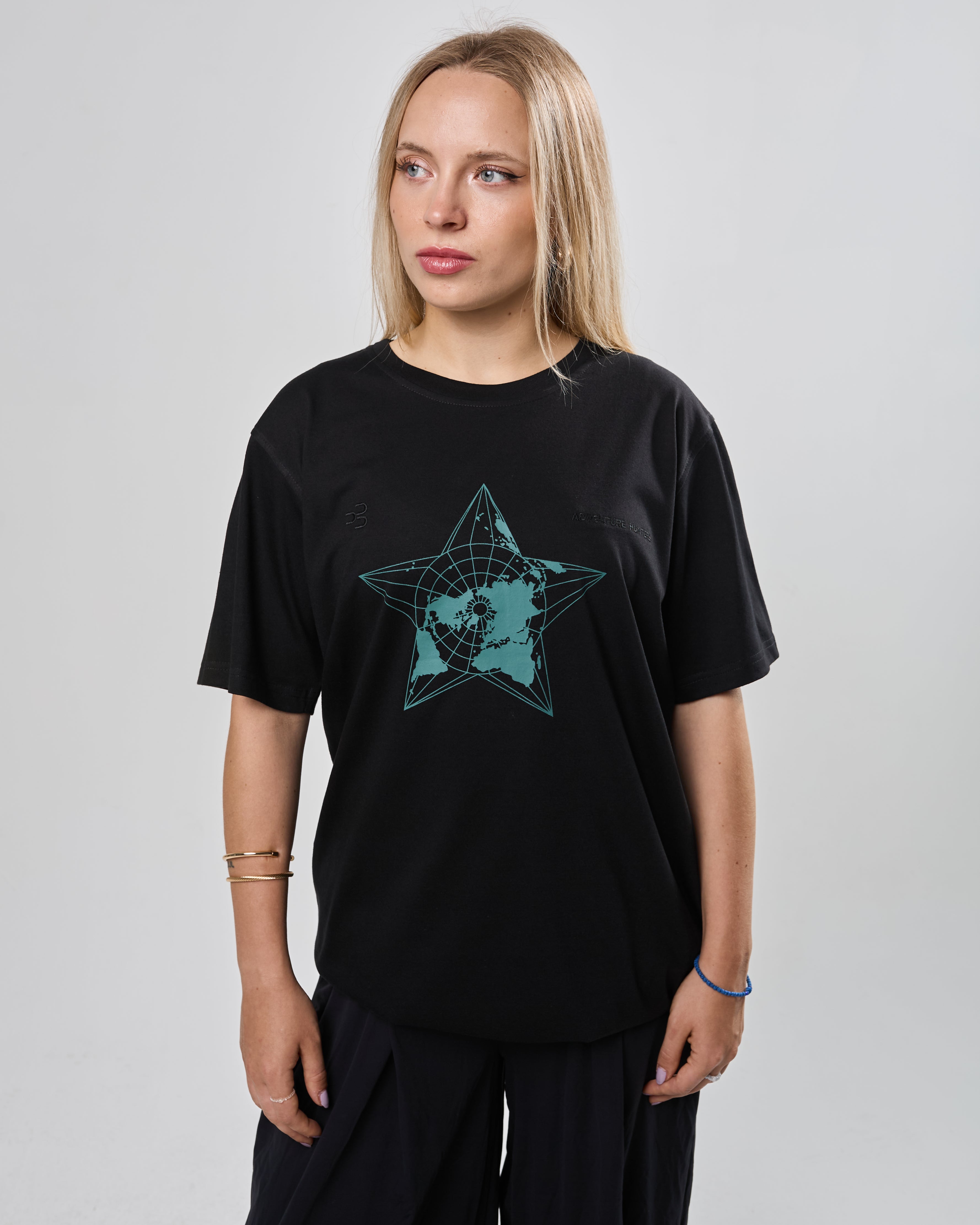 Tričko EXPEDITION star čierna