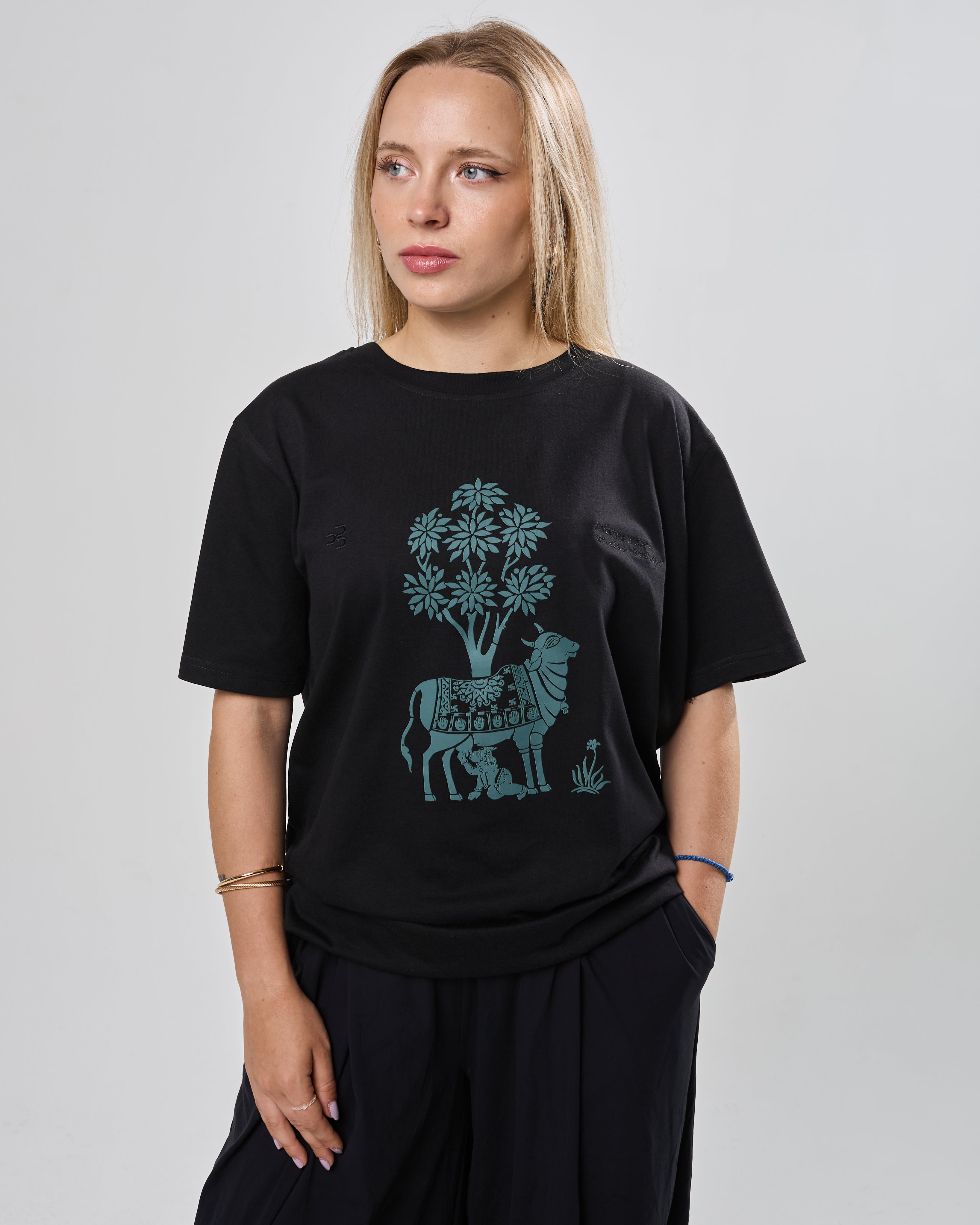 Tričko SRI LANKA Kamaduh čierna