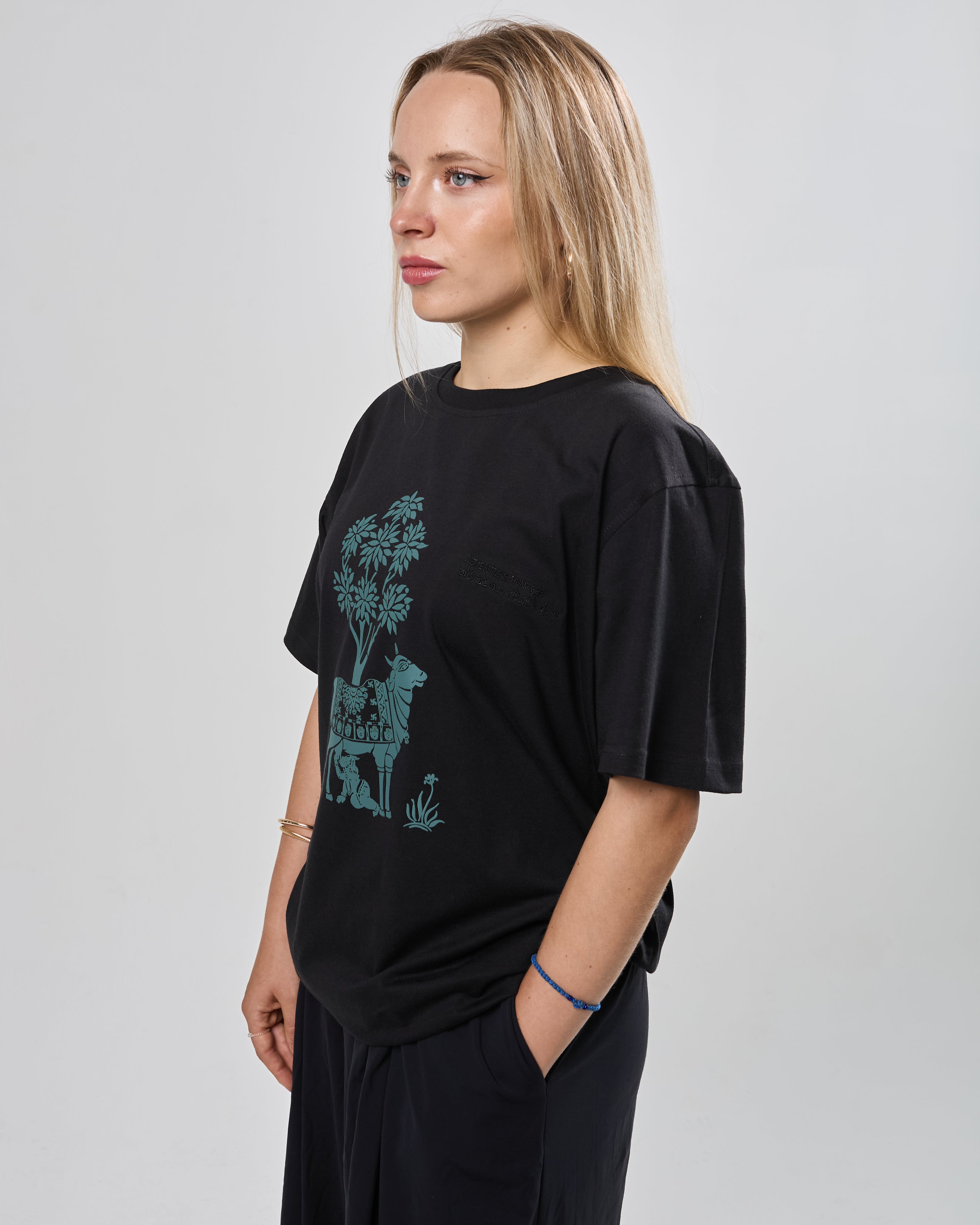 Tričko SRI LANKA Kamaduh čierna