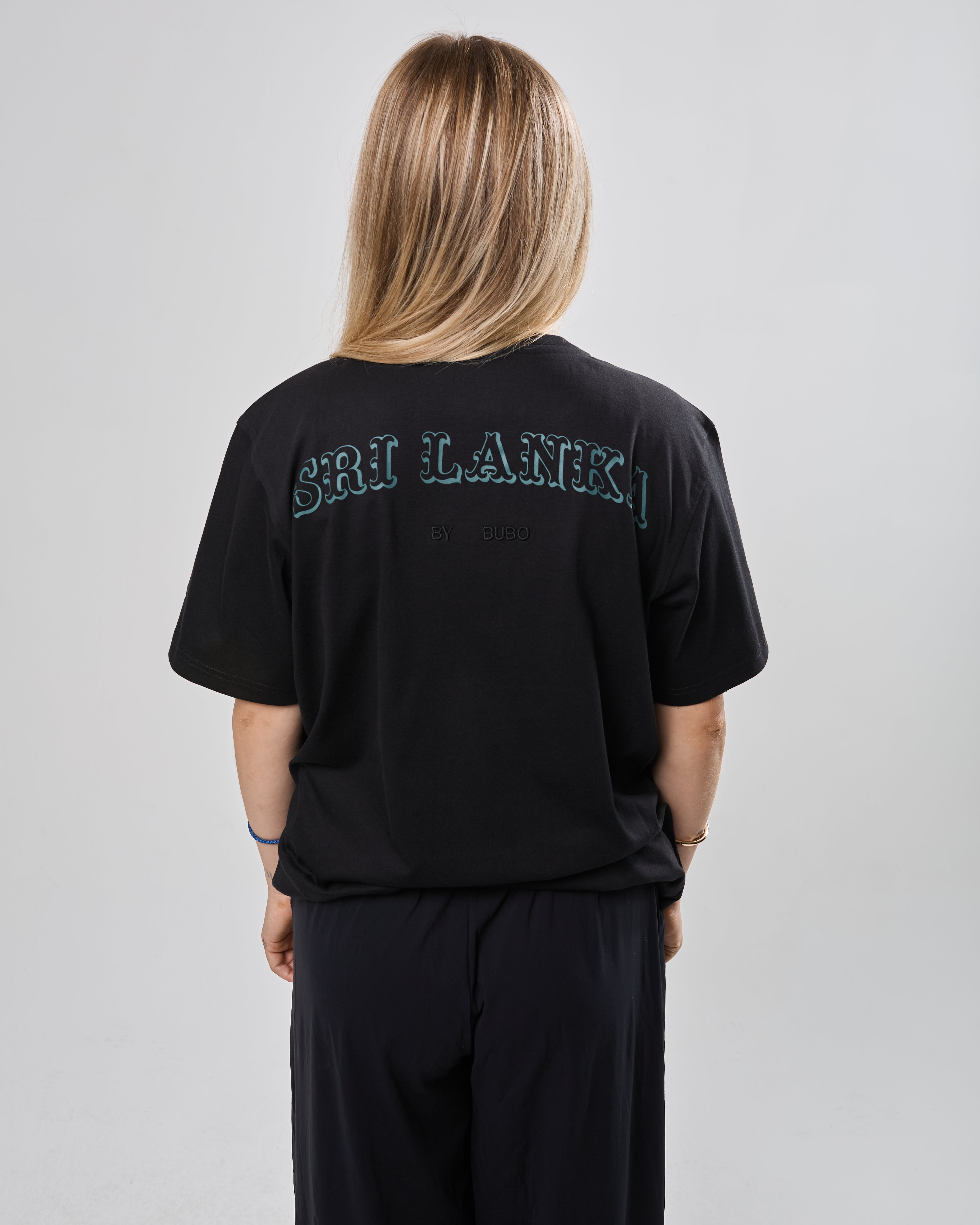 Tričko SRI LANKA Kamaduh čierna