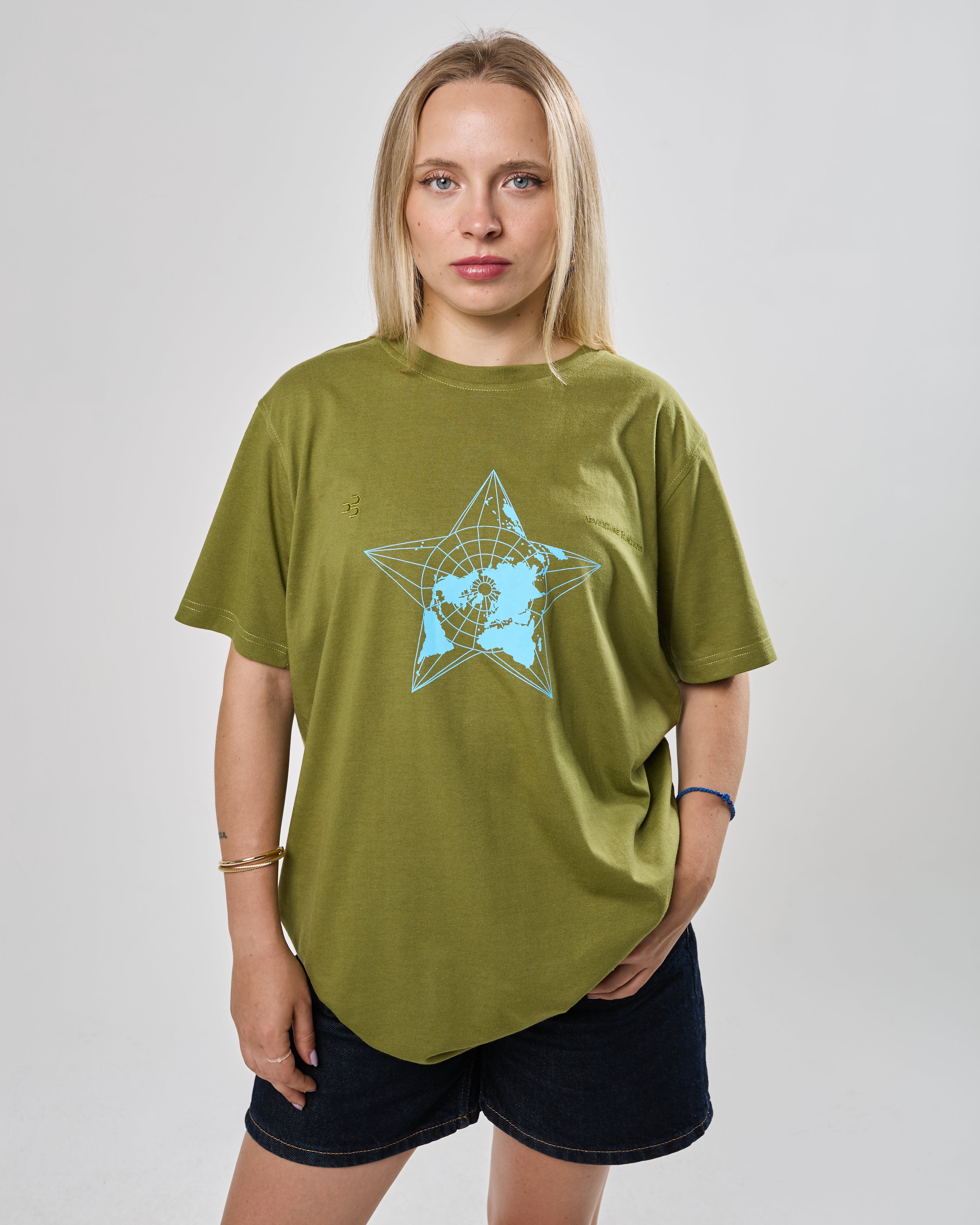 Tričko EXPEDITION Star olivovo zelená