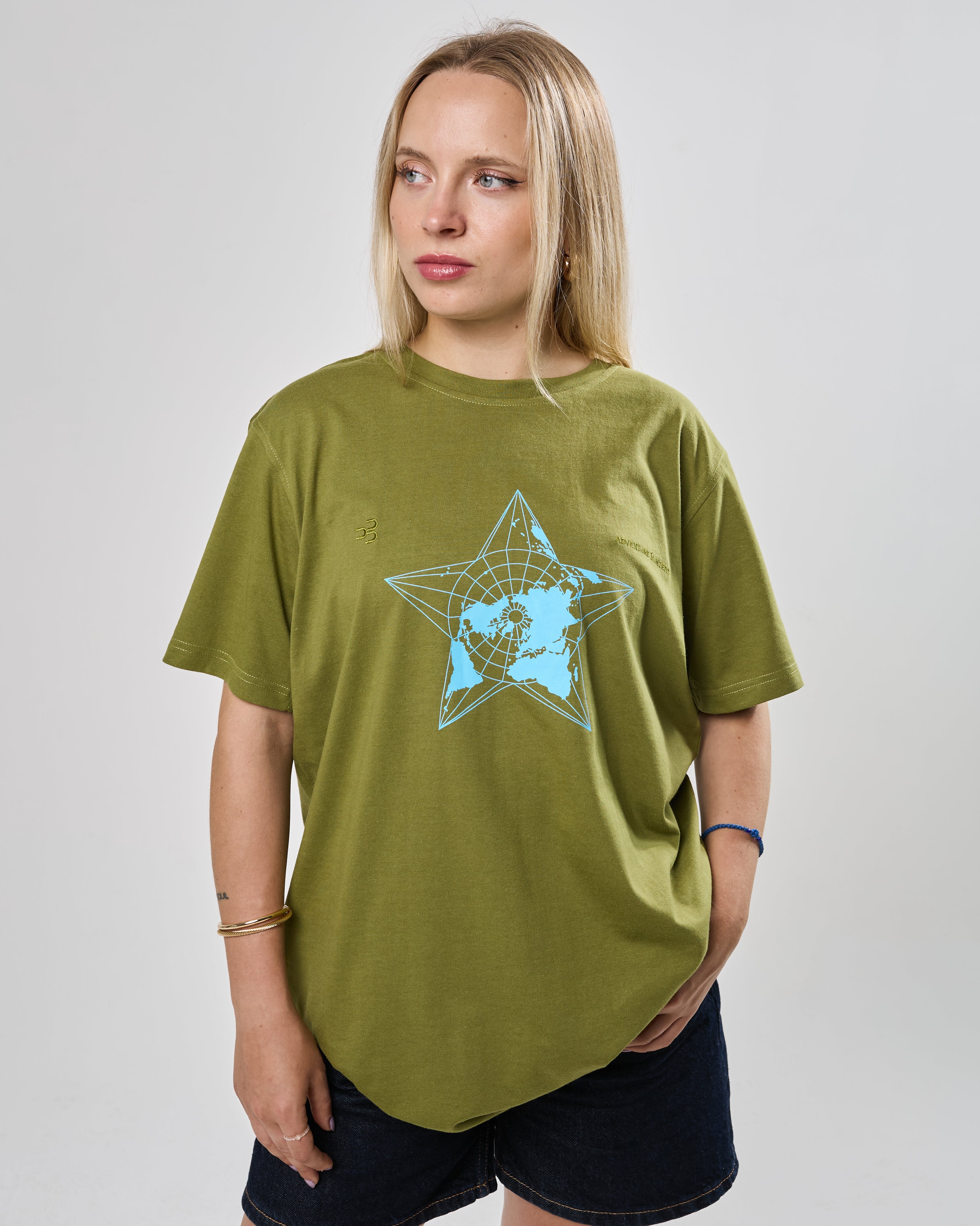 Tričko EXPEDITION Star olivovo zelená