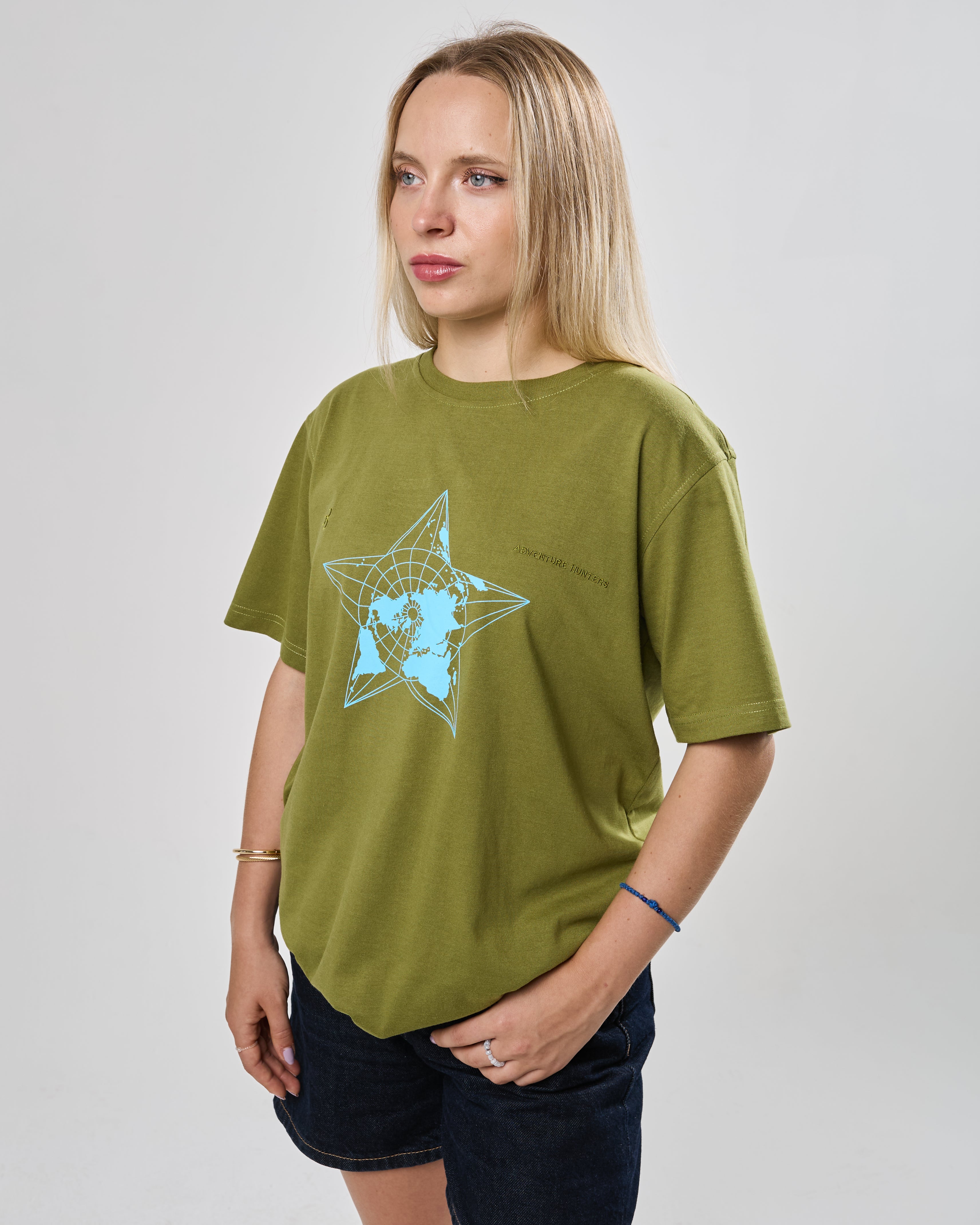 Tričko EXPEDITION Star olivovo zelená