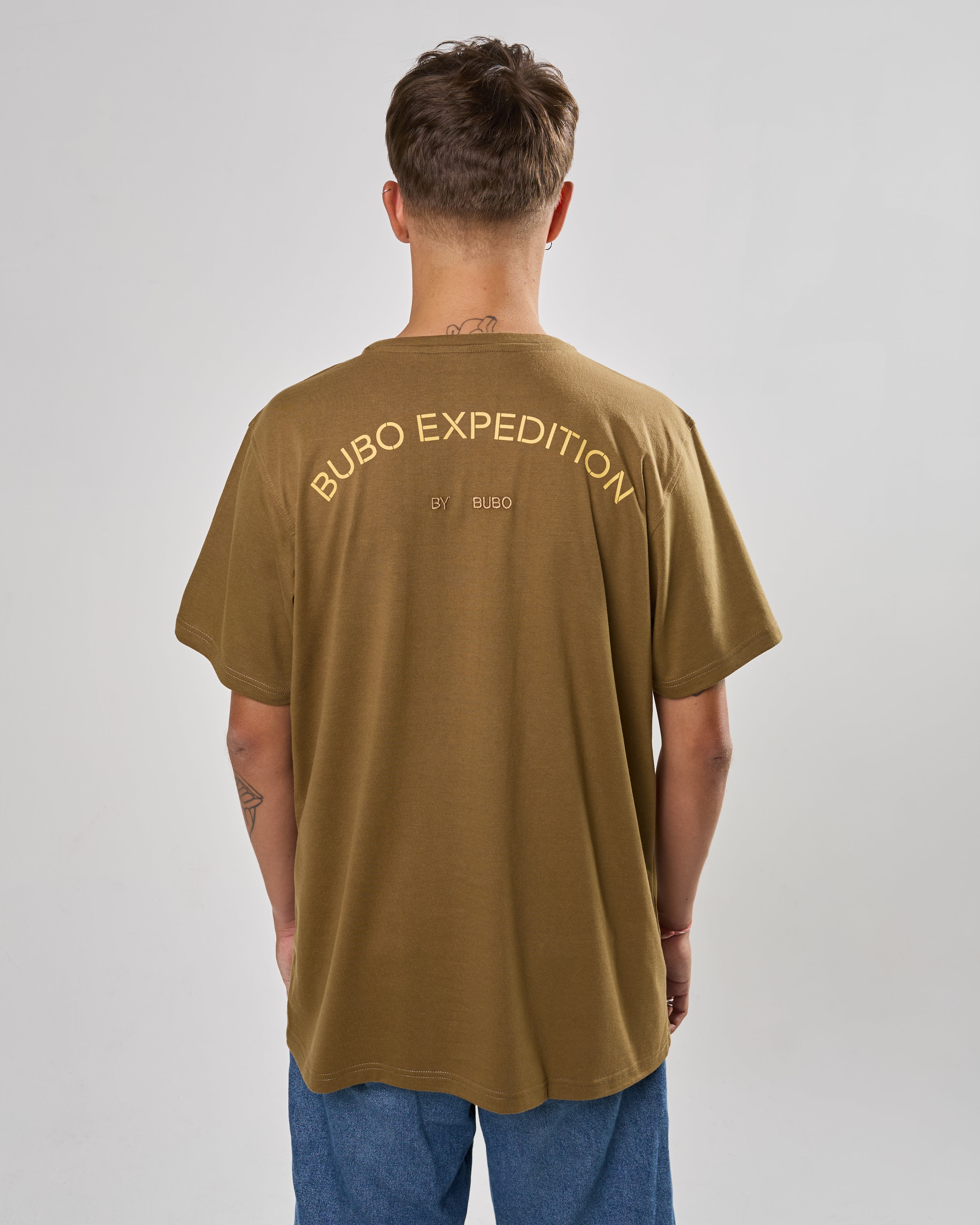 Tričko EXPEDITION star svetlo hnedá