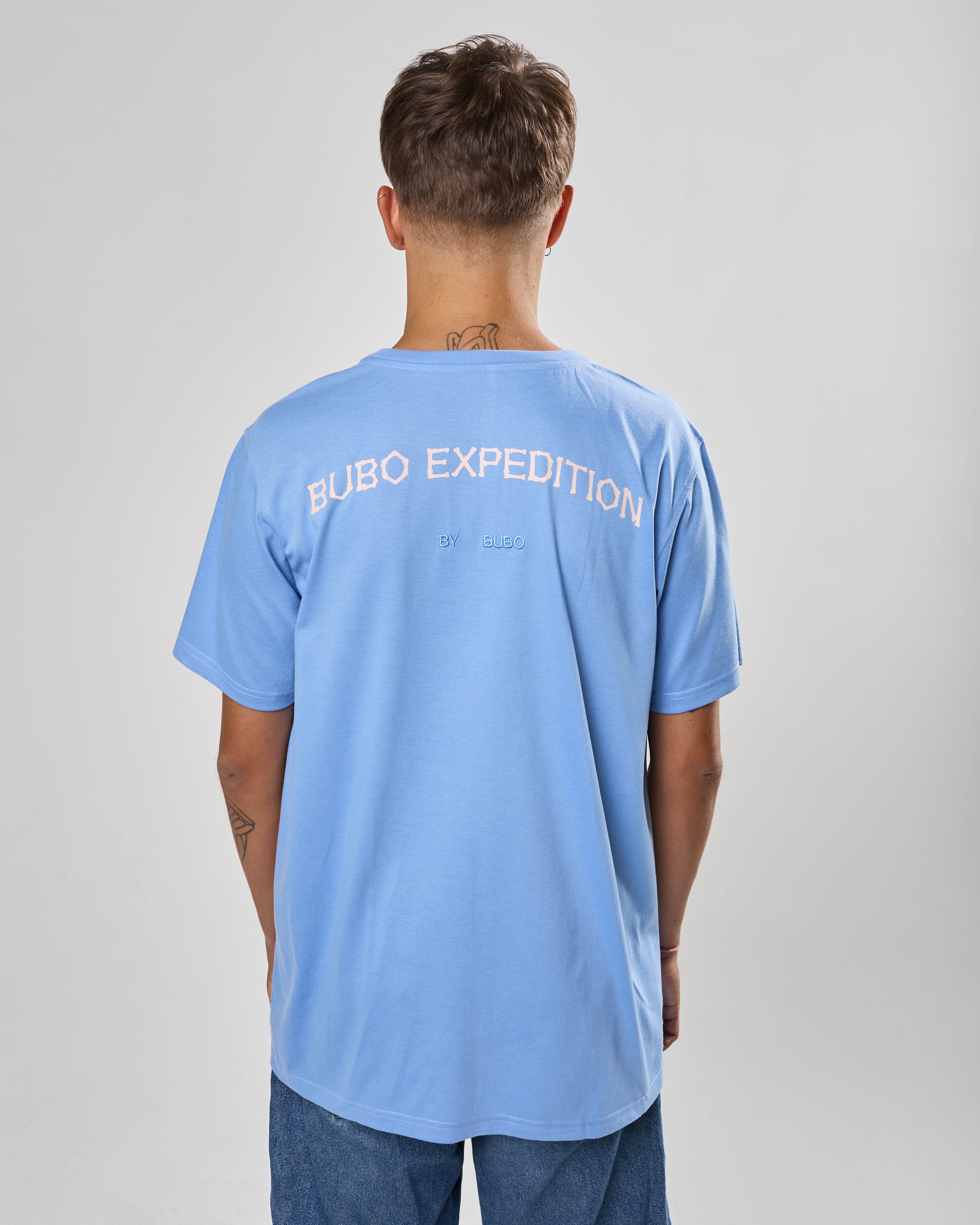 Tričko EXPEDITION star svetlo modrá