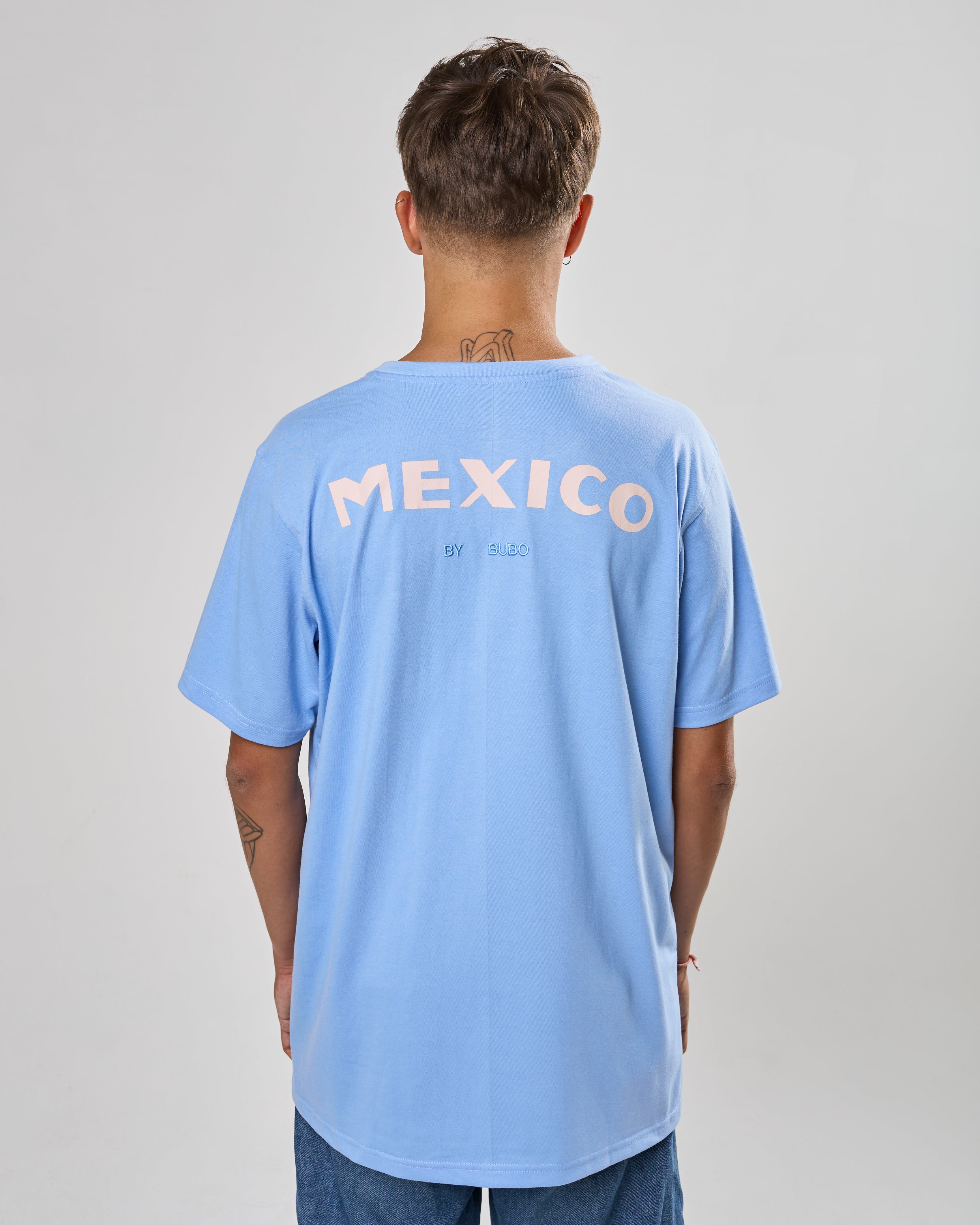 Tričko MEXICO Águila svetlo modrá