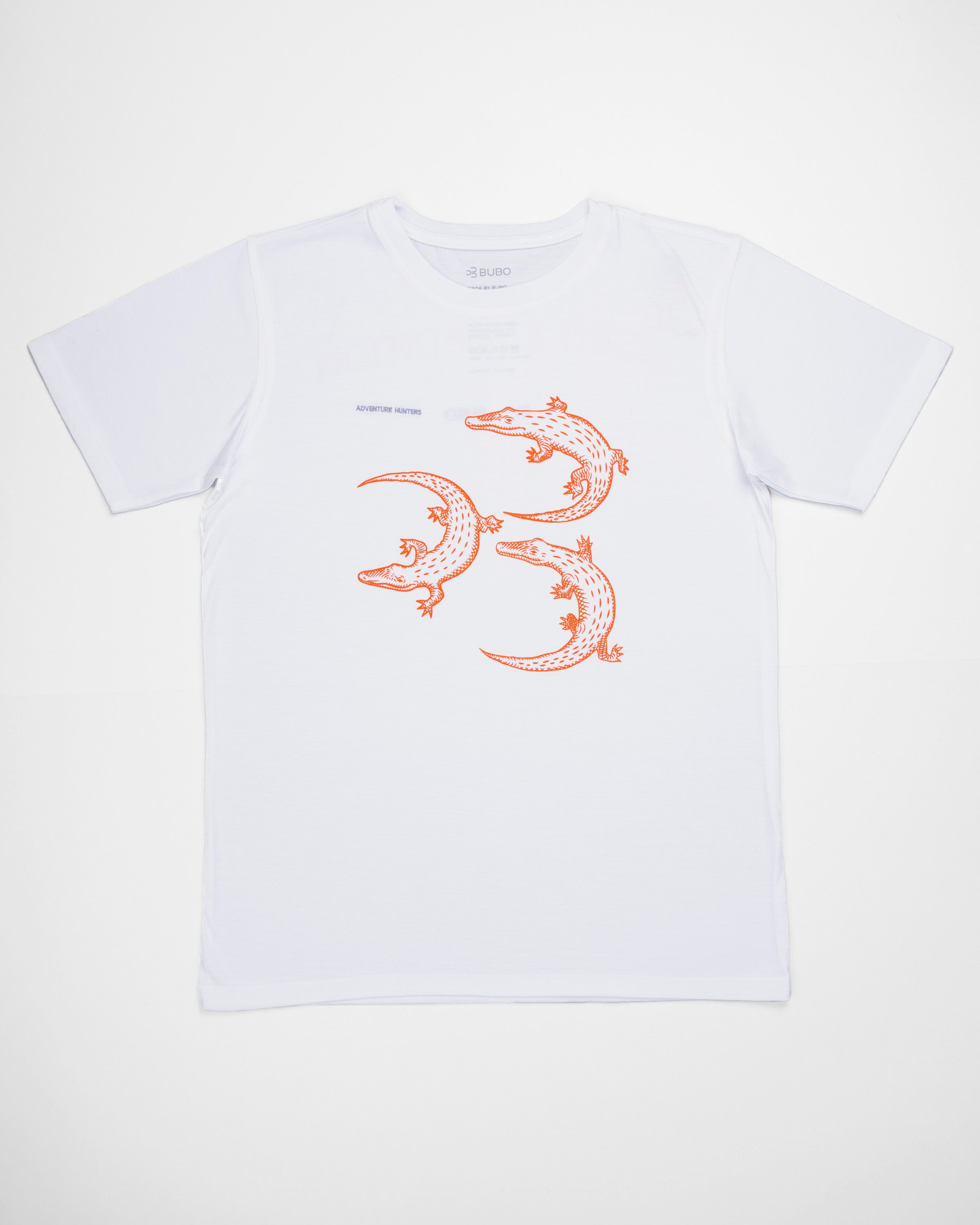 Tričko EXPEDITION Crocodile biela