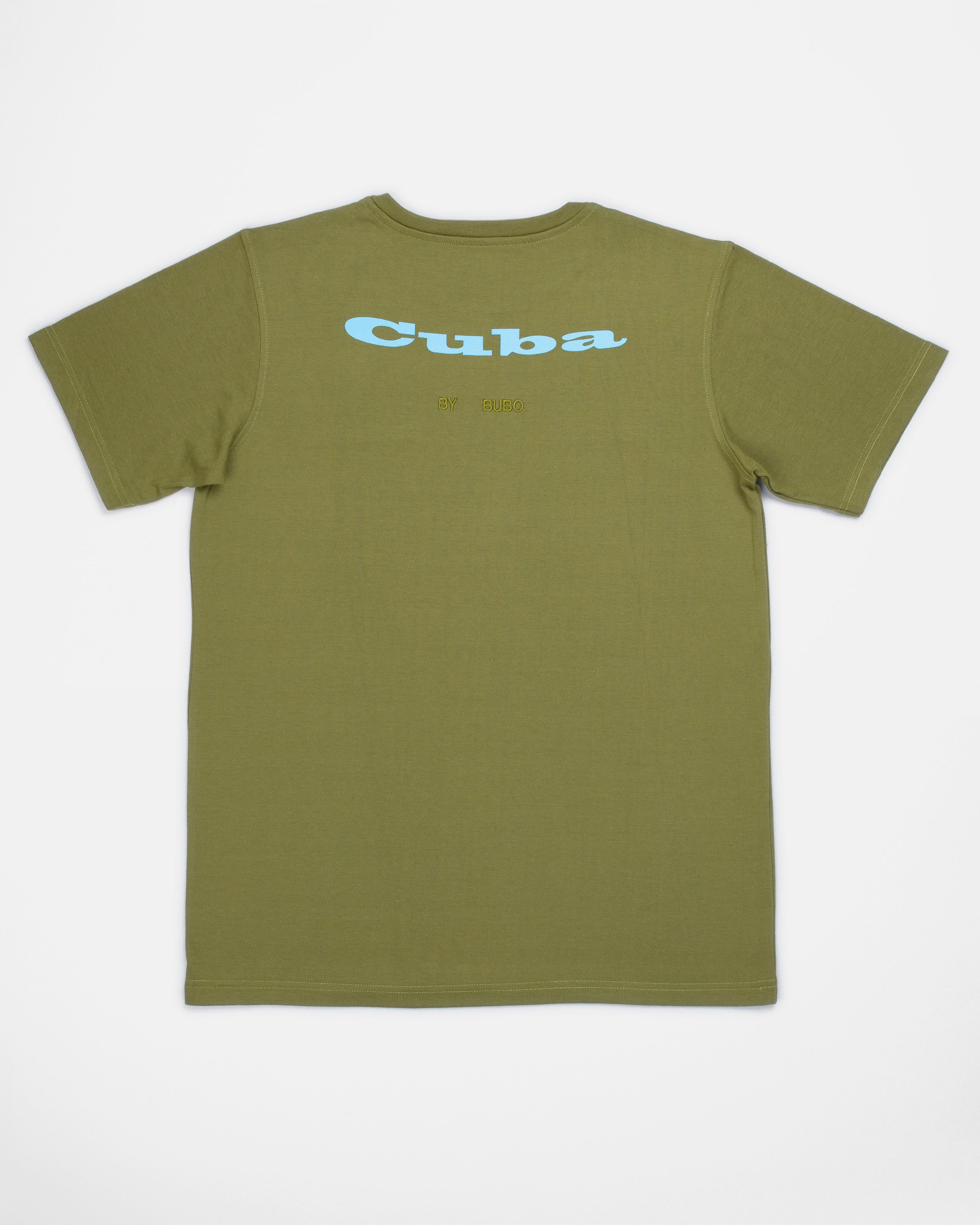 Tričko CUBA Fiesta olivovo zelená