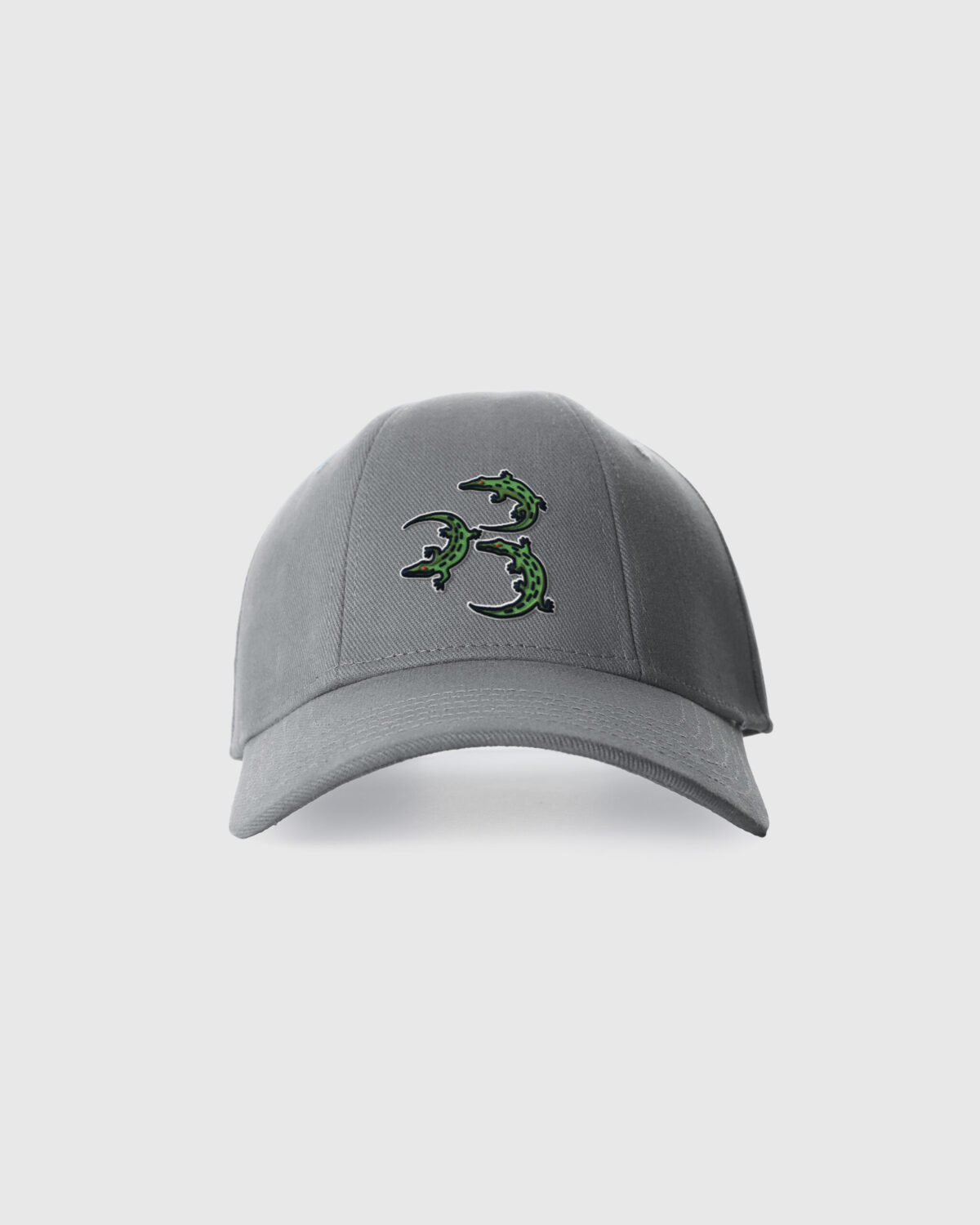 Šiltovka EXPEDITION Crocodile sivá