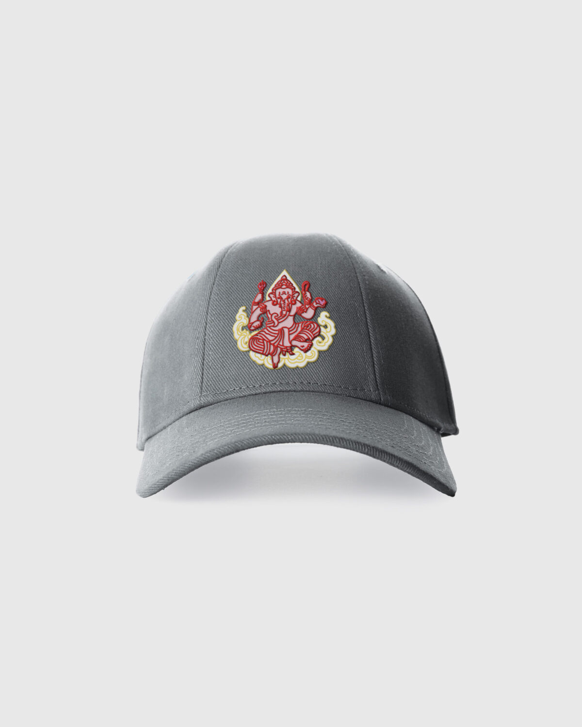 Šiltovka THAILAND ganesha tmavo sivá