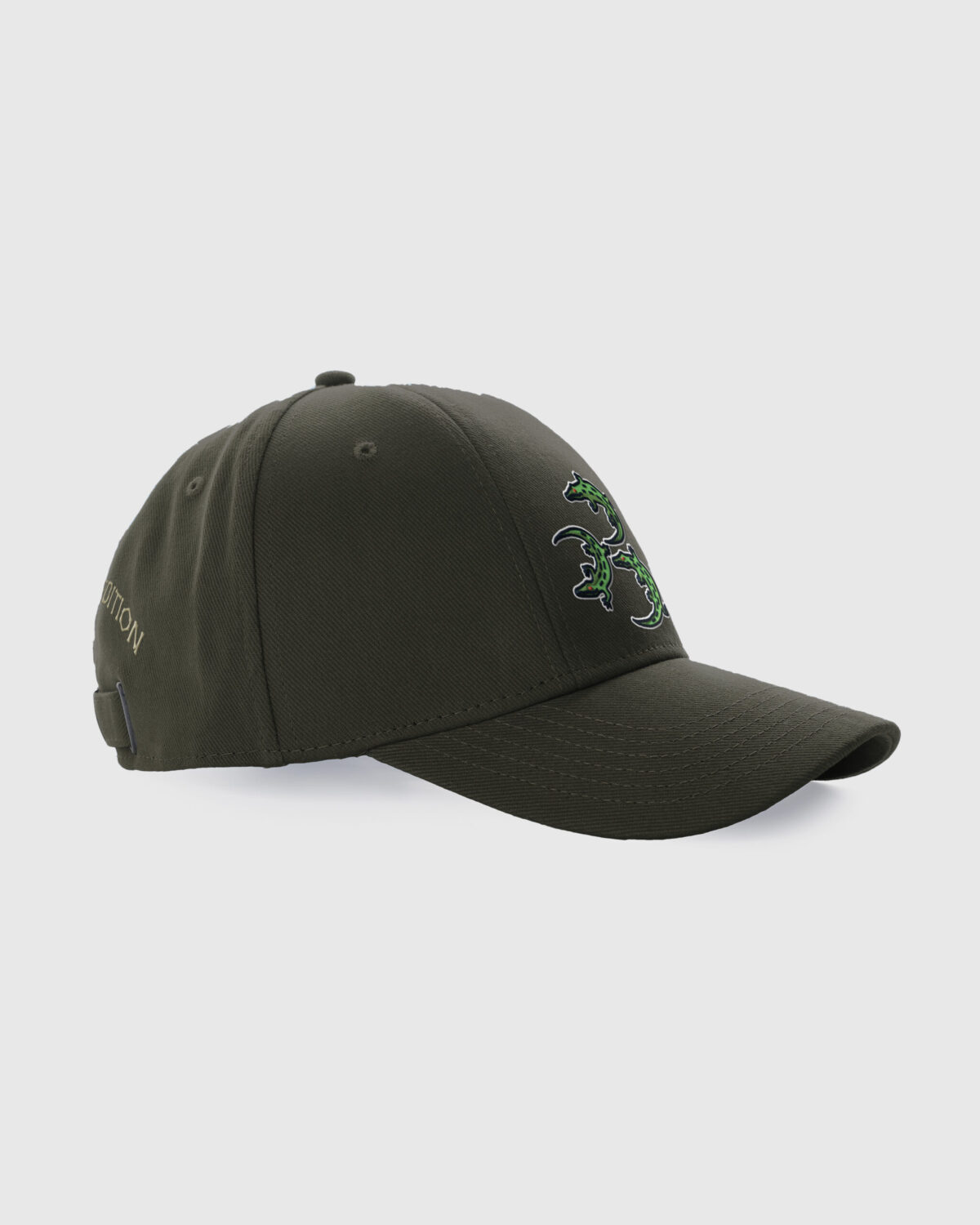 Šiltovka EXPEDITION Crocodile tmavo sivá