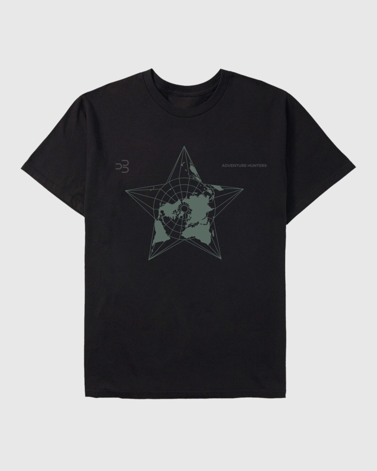 Tričko EXPEDITION star čierna