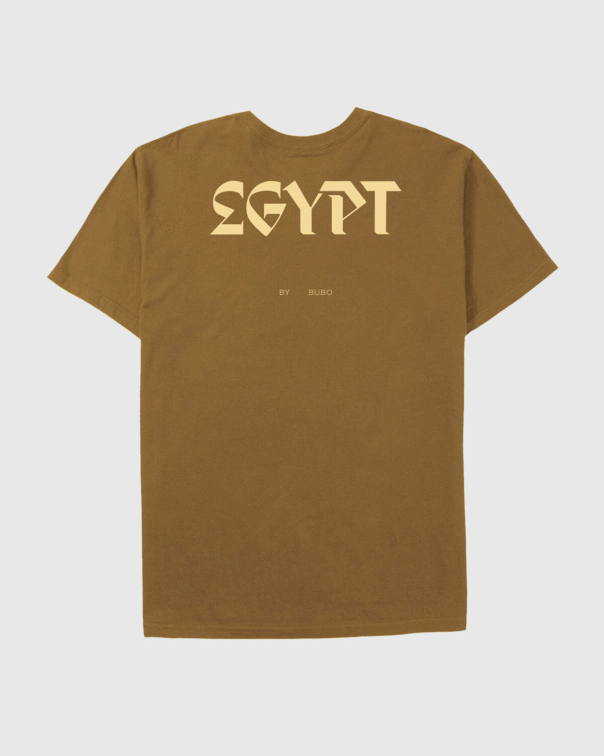 Tričko EGYPT hieroglyphs svetlo hnedá